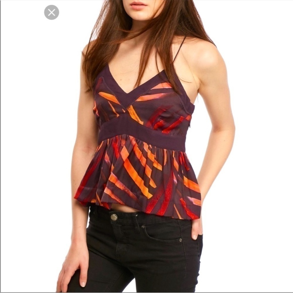 Free People Endless Fun Multicolor Racerback Cami Tank Top - Picture 5 of 7